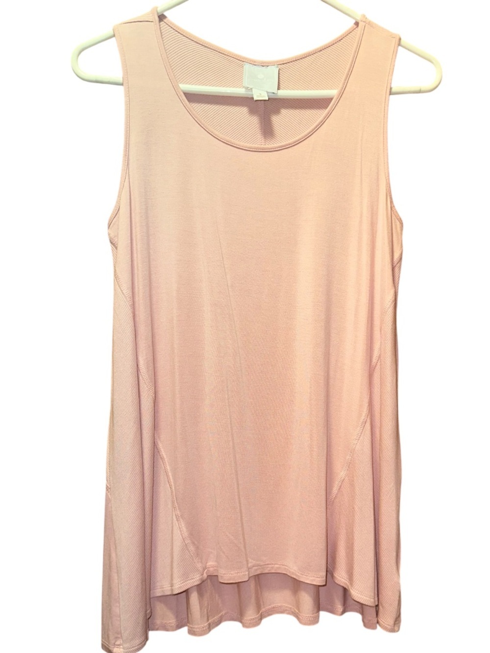 Aritzia Sunday Women's Sleeveless Scoop Neck Tank Top - Light Pink